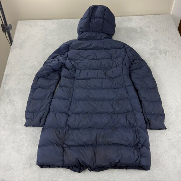 Uniqlo Women's Navy Blue Down Puffer Coat Size Medium - Picture 4 of 16